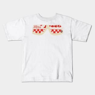 Elevens pizza blocker glasses - Stranger things Kids T-Shirt